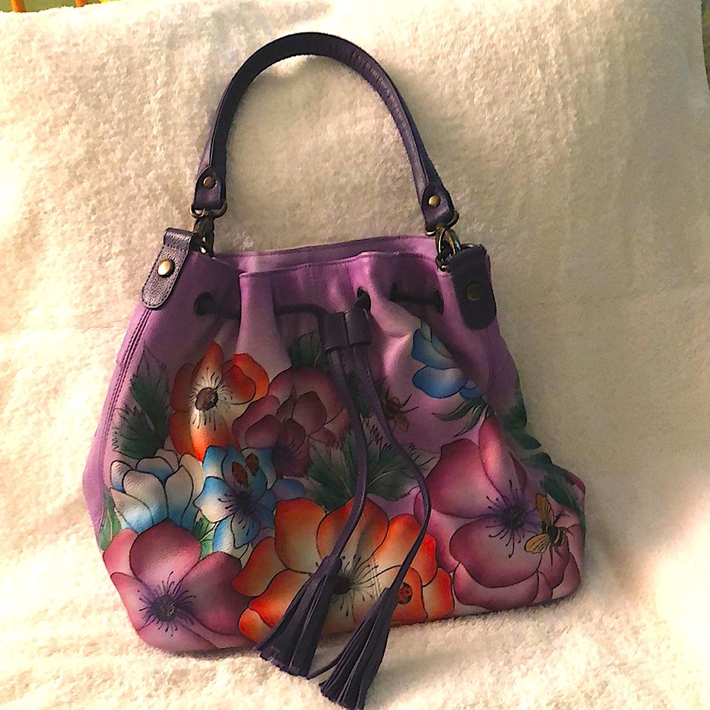 Anuschka Purse Genuine leather Made in Índia